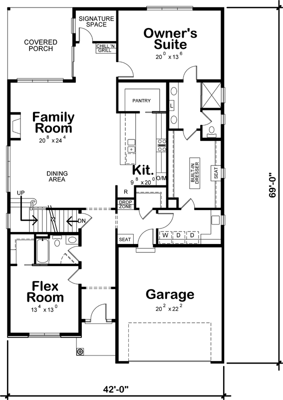 Main Floor Plan: 10-1768