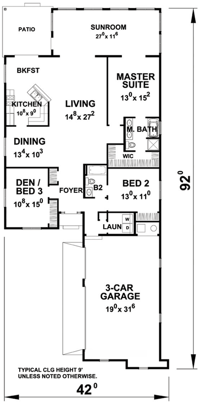 Main Floor Plan: 10-1769