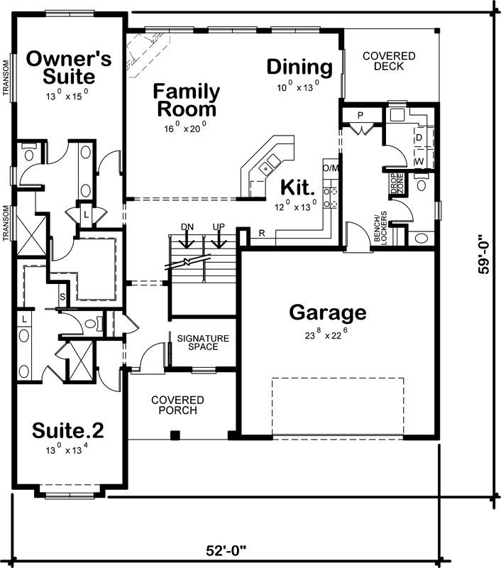 Main Floor Plan: 10-1777