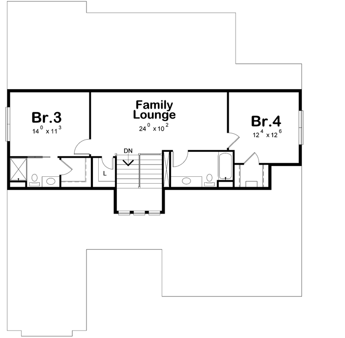 Upper/Second Floor Plan: 10-1777