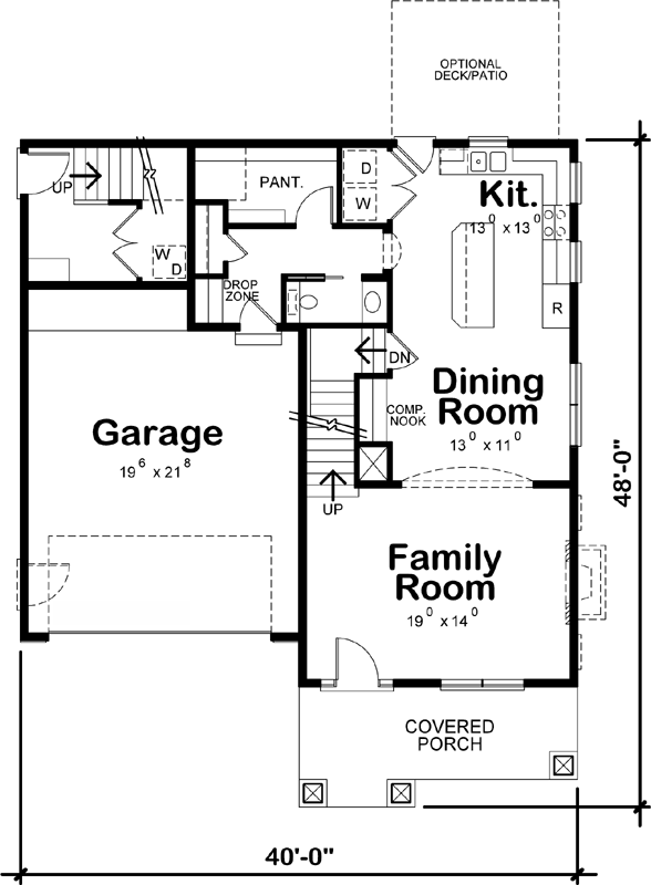 Main Floor Plan: 10-1780