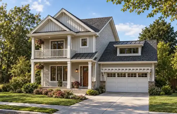 Traditional house plans 10-1781 - front exterior, 2,338 sq ft, 4 bed, 3 bath house plans | Monster House Plans