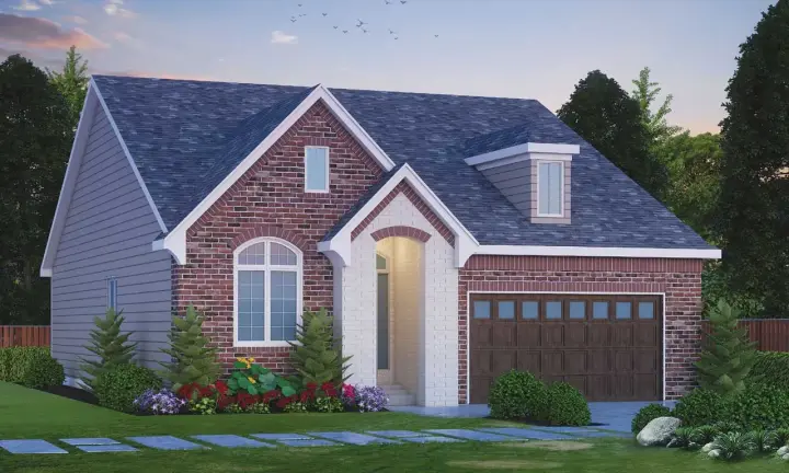 French Country house plans 10-1785 - front exterior, 1,742 sq ft, 2 bed, 2 bath house plans | Monster House Plans
