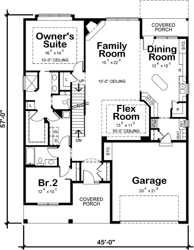 Main Floor Plan: 10-1809