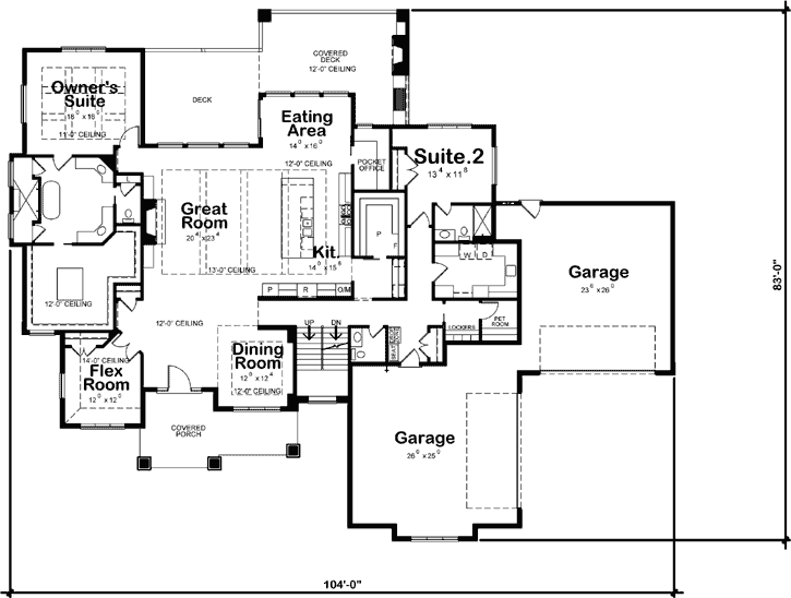 Main Floor Plan: 10-1817