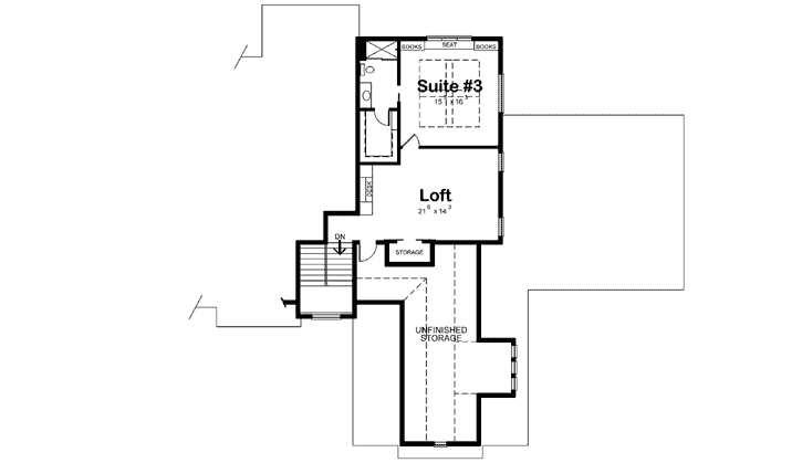 Upper/Second Floor Plan: 10-1817