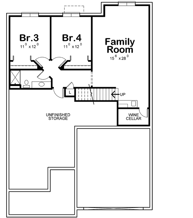 Lower Floor Plan: 10-1819