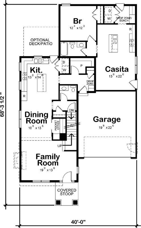Main Floor Plan: 10-1831