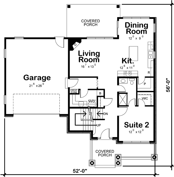 Main Floor Plan: 10-1834
