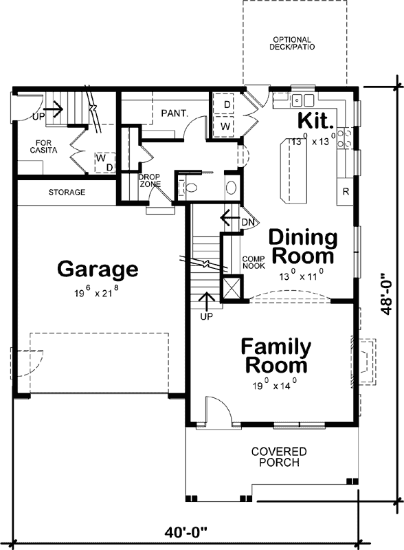 Main Floor Plan: 10-1835