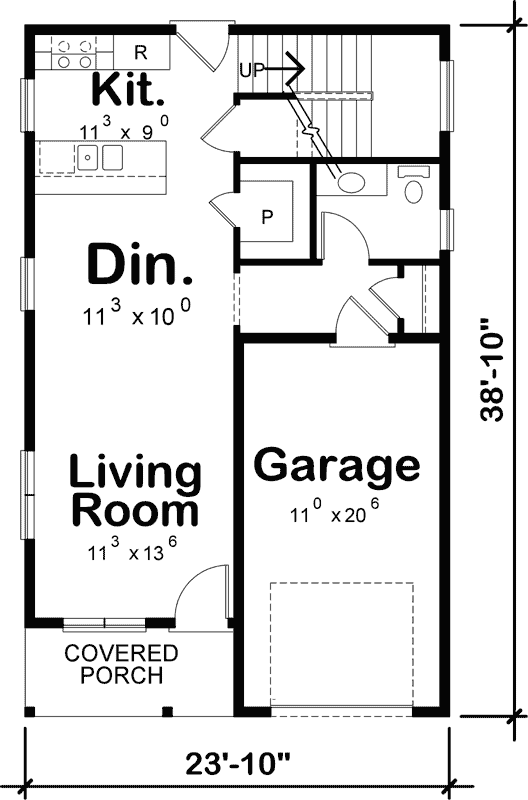 Main Floor Plan: 10-1842