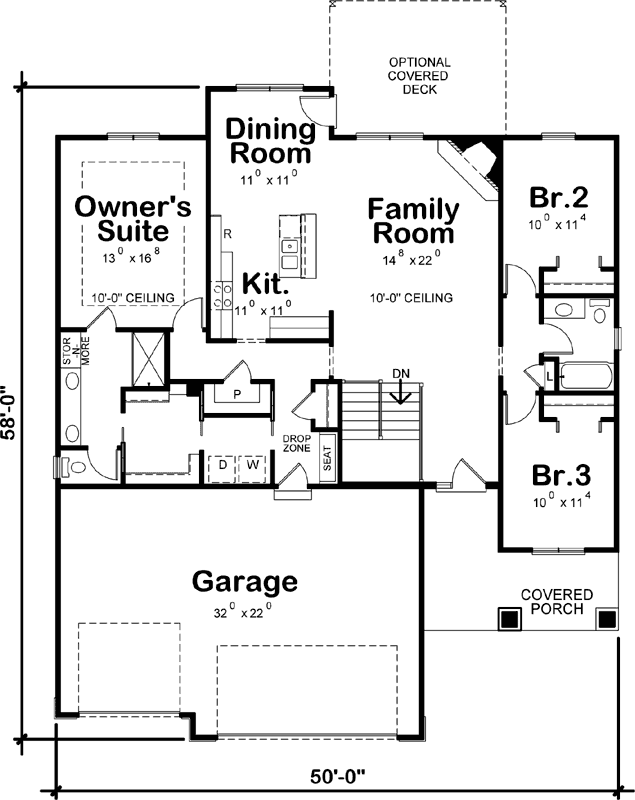 Main Floor Plan: 10-1846