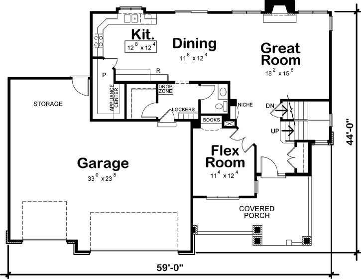 Main Floor Plan: 10-1850