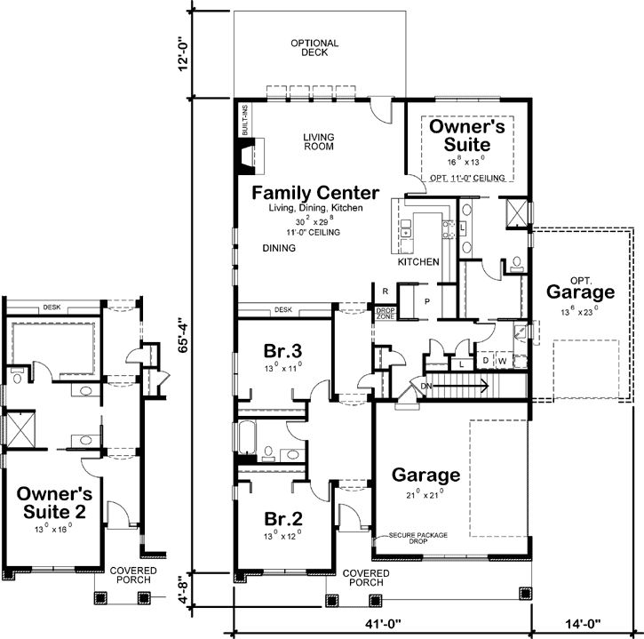 Main Floor Plan: 10-1851