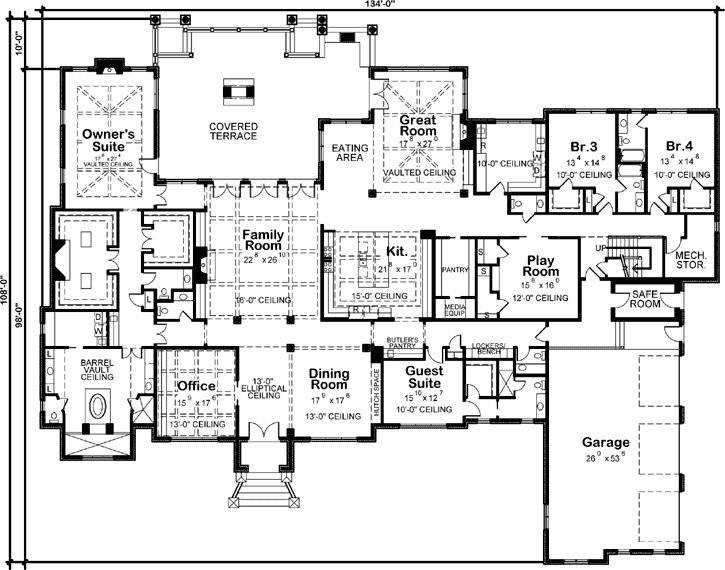 Main Floor Plan: 10-1853
