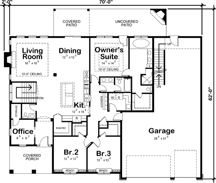 Main Floor Plan: 10-1855