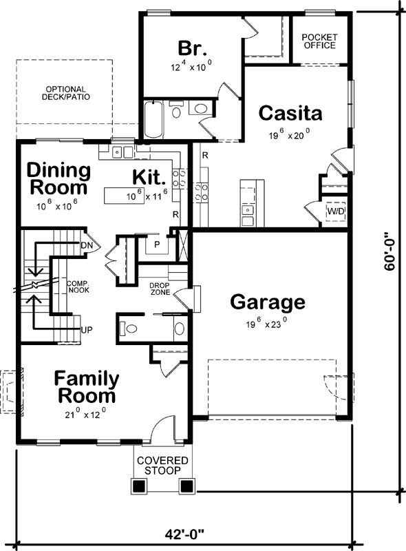 Main Floor Plan: 10-1857