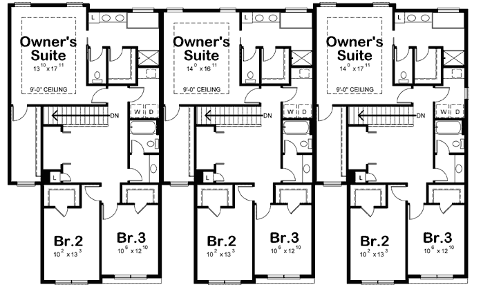 Upper/Second Floor Plan: 10-1859