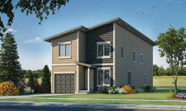 Modern house plans 10-1860 - front exterior, 2,554 sq ft, 6 bed, 4 bath house plans | Monster House Plans