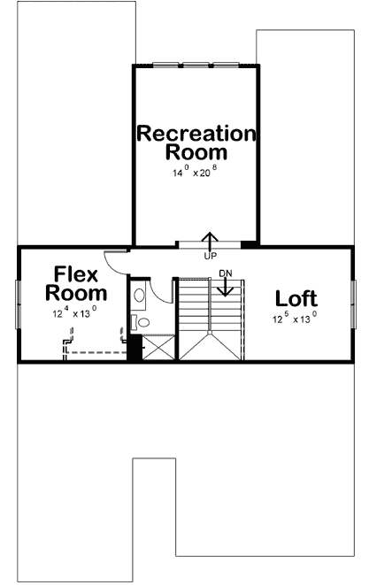 Upper/Second Floor Plan: 10-1870