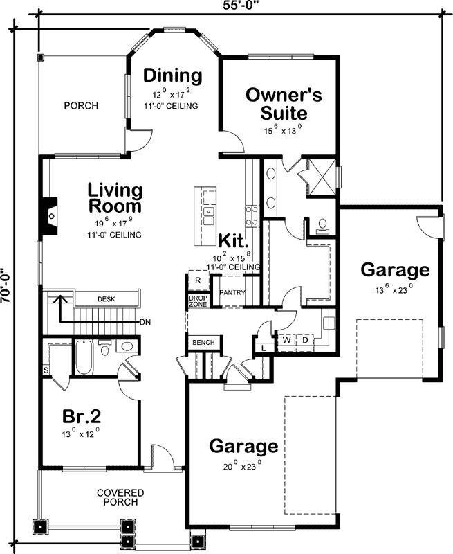 Main Floor Plan: 10-1875