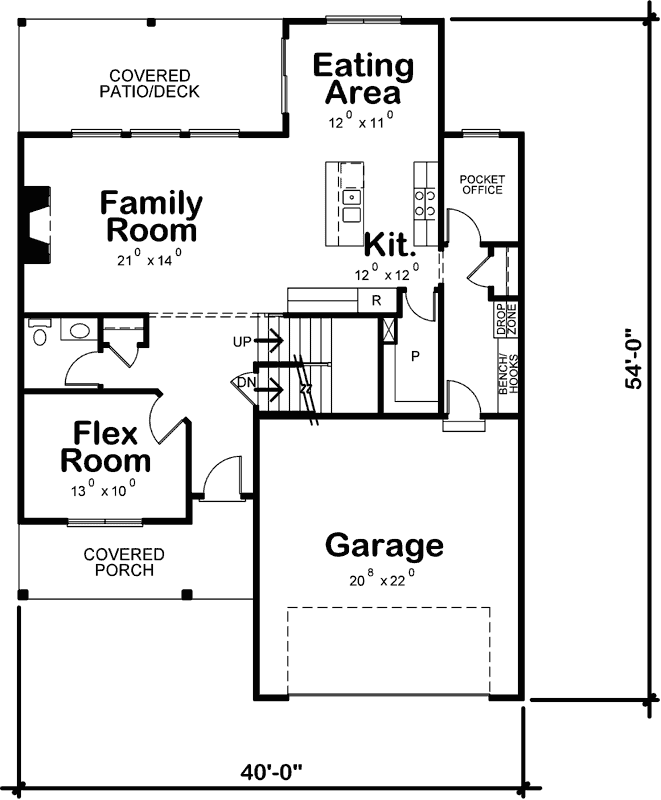 Main Floor Plan: 10-1878