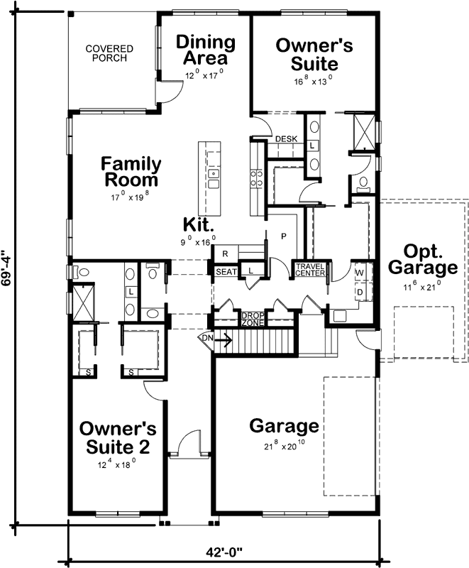 Main Floor Plan: 10-1881