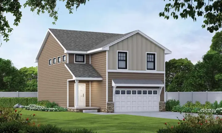 Modern Farmhouse house plans 10-1927 - front exterior, 2,125 sq ft, 4 bed, 2 bath house plans | Monster House Plans