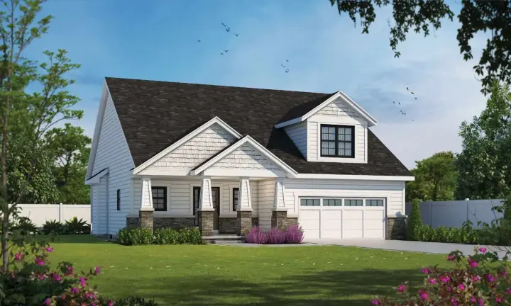 Craftsman house plans 10-1928 - front exterior, 1,878 sq ft, 3 bed, 2 bath house plans | Monster House Plans