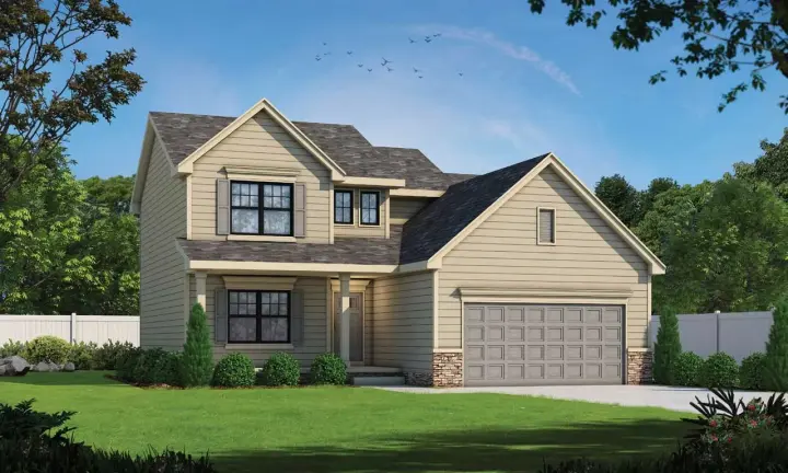 Traditional house plans 10-1941 - front exterior, 2,077 sq ft, 3 bed, 2 bath house plans | Monster House Plans