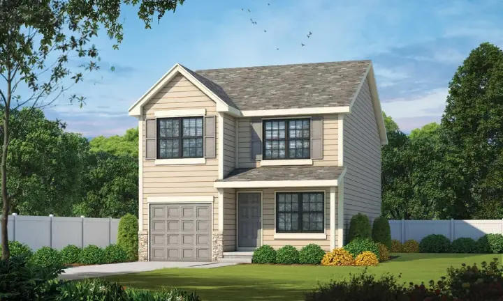 Traditional house plans 10-1943 - front exterior, 1,536 sq ft, 3 bed, 2 bath house plans | Monster House Plans