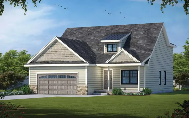 Craftsman house plans 10-1969 - front exterior, 1,840 sq ft, 3 bed, 2 bath house plans | Monster House Plans