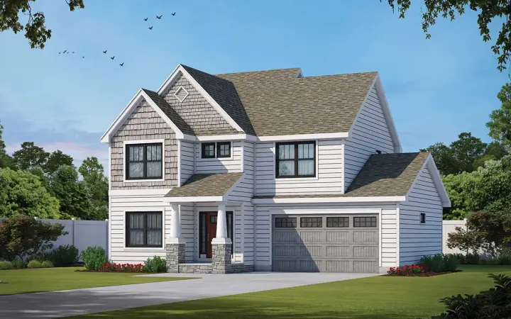 Craftsman house plans 10-1971 - front exterior, 2,007 sq ft, 4 bed, 3 bath house plans | Monster House Plans