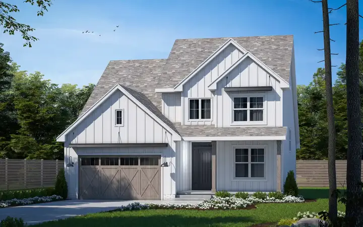 Traditional house plans 10-1973 - front exterior, 2,437 sq ft, 4 bed, 4 bath house plans | Monster House Plans
