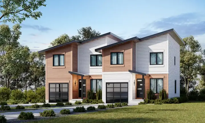 Contemporary house plans 10-2067 - front exterior, 2,554 sq ft, 6 bed, 4 bath house plans | Monster House Plans