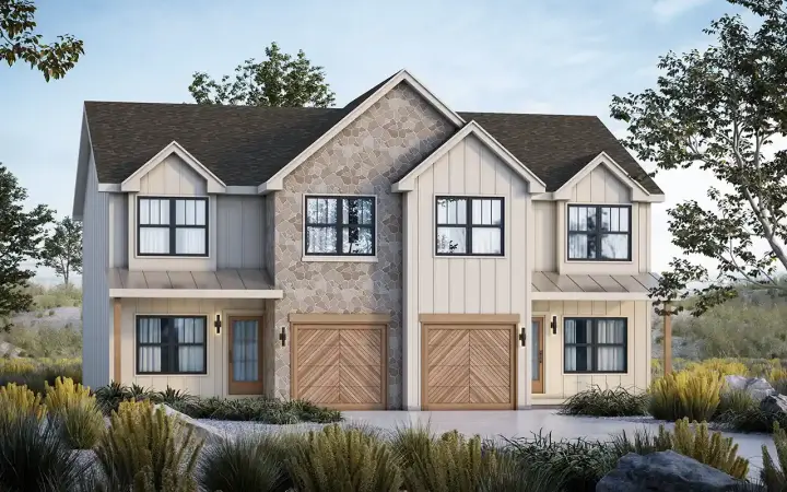 Transitional house plans 10-2070 - front exterior, 3,056 sq ft, 6 bed, 4 bath house plans | Monster House Plans