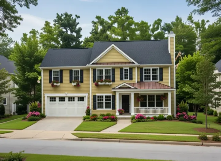 Traditional house plans 10-2111 - front exterior, 2,253 sq ft, 4 bed, 2 bath house plans | Monster House Plans
