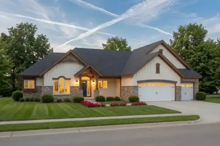Modern Farmhouse house plans 10-2116 - front exterior, 2,695 sq ft, 3 bed, 2 bath house plans | Monster House Plans