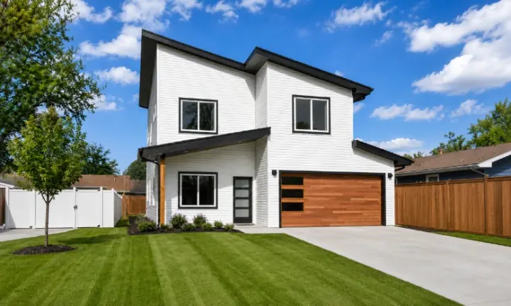 Contemporary house plans 10-2121 - front exterior, 1,542 sq ft, 3 bed, 2 bath house plans | Monster House Plans