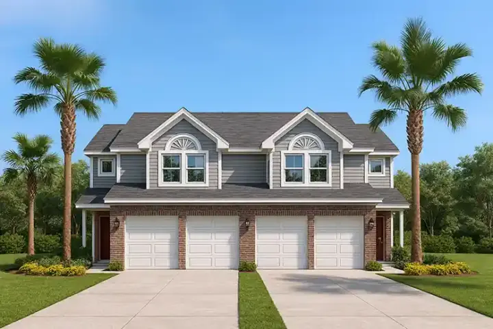 Traditional house plans 10-855 - front exterior, 3,636 sq ft, 6 bed, 4 bath house plans | Monster House Plans