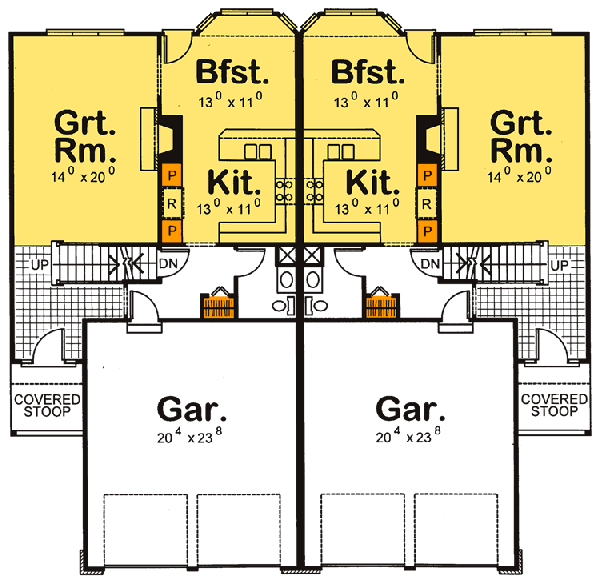 Main Floor Plan: 10-855
