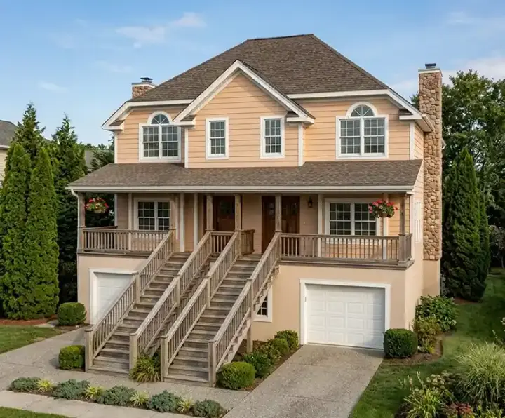 Traditional house plans 10-862 - front exterior, 2,902 sq ft, 6 bed, 4 bath house plans | Monster House Plans