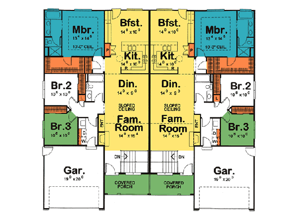 Main Floor Plan: 10-868