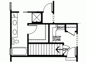 European Style Home Design Plan: 10-872