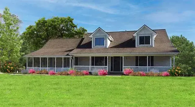 Country house plans 101-118 - front exterior, 3,264 sq ft, 3 bed, 3 bath house plans | Monster House Plans