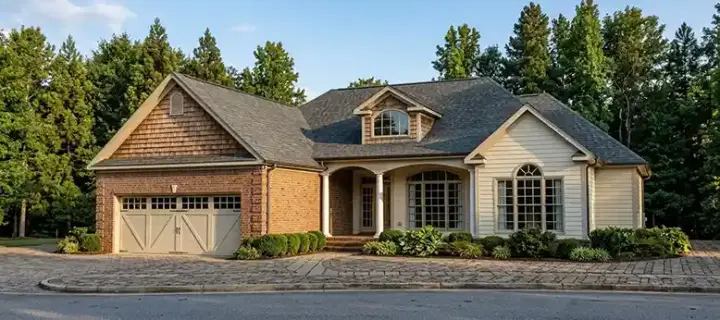 Traditional house plans 103-103 - front exterior, 1,897 sq ft, 3 bed, 2 bath house plans | Monster House Plans