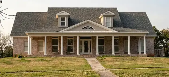 Southern house plans 103-128 - front exterior, 2,590 sq ft, 3 bed, 3 bath house plans | Monster House Plans