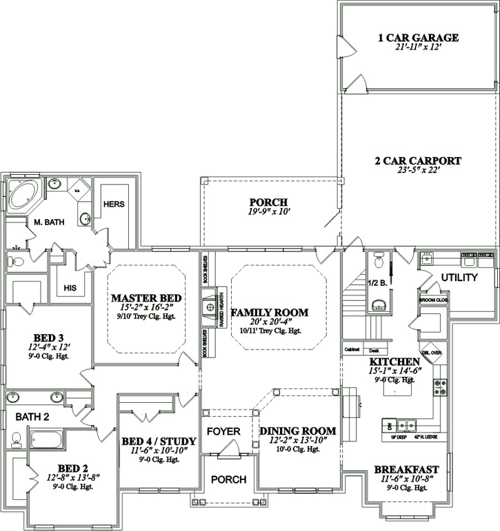 Main Floor Plan: 103-138