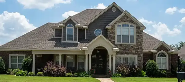 Traditional house plans 103-148 - front exterior, 3,089 sq ft, 4 bed, 3 bath house plans | Monster House Plans