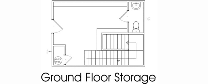 Lower Floor Plan: 103-154